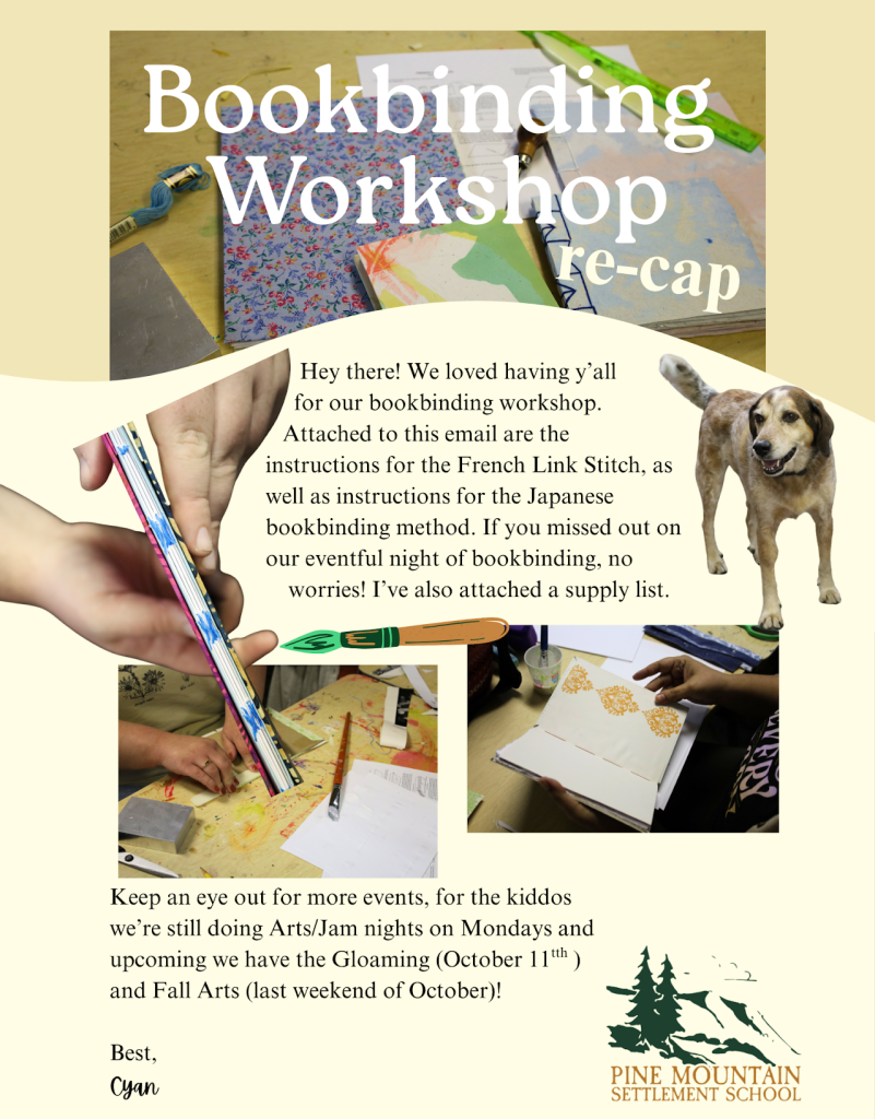 An email sent post-event to attendees, 2025. Canva.